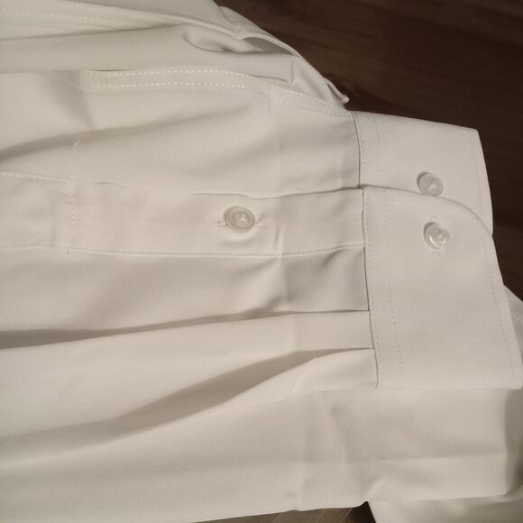 Incfott Stretch Dress Shirt Mens Long Sleeve Business Button Down Shirts for Men - Picture 8 of 11